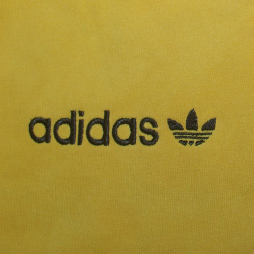 Adidas Boys Yellow Crew Neck Logo Sweatshirt Size 11-12 Years