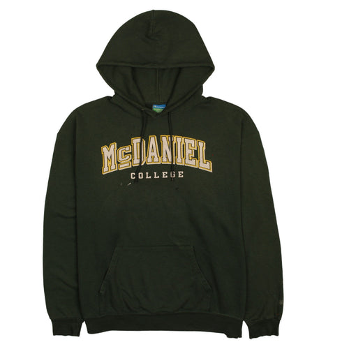 Champion Men’s Green McDaniel College Pullover Hoodie XL Fleece