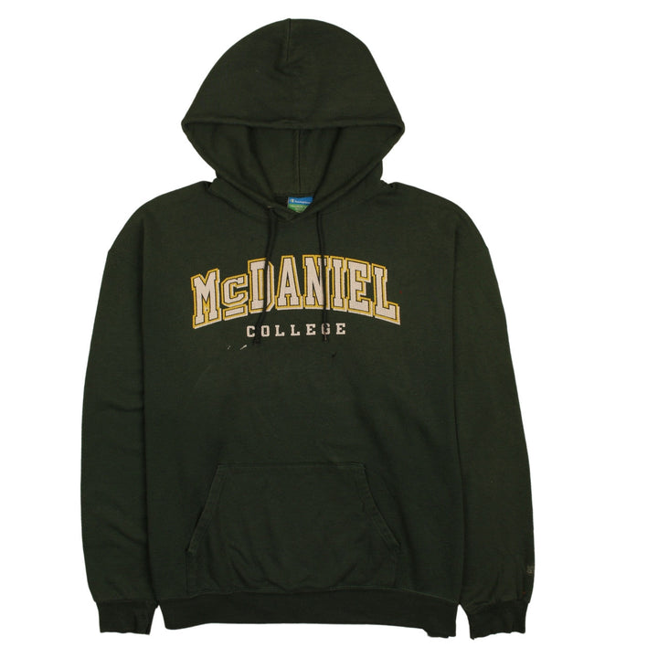 Champion Men’s Green McDaniel College Pullover Hoodie XL Fleece