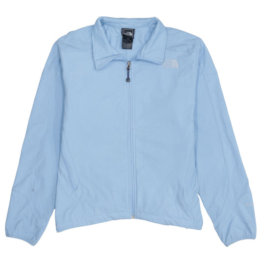 The North Face Women's Blue Track Jacket M Full Zip Lightweight