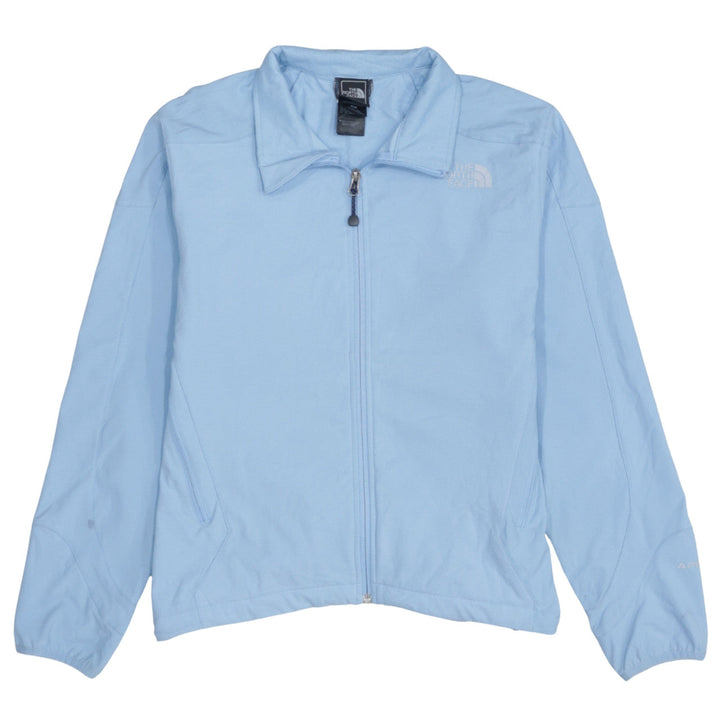 The North Face Women's Blue Track Jacket M Full Zip Lightweight