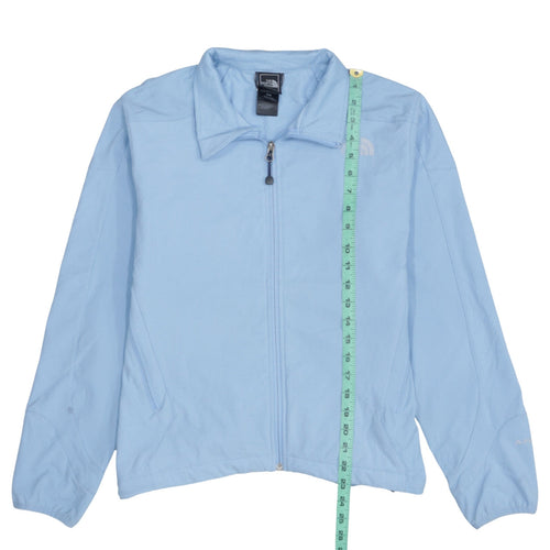 The North Face Women's Blue Track Jacket M Full Zip Lightweight