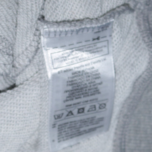 Adidas Mens Grey Crew Neck Pullover Sweatshirt Size M