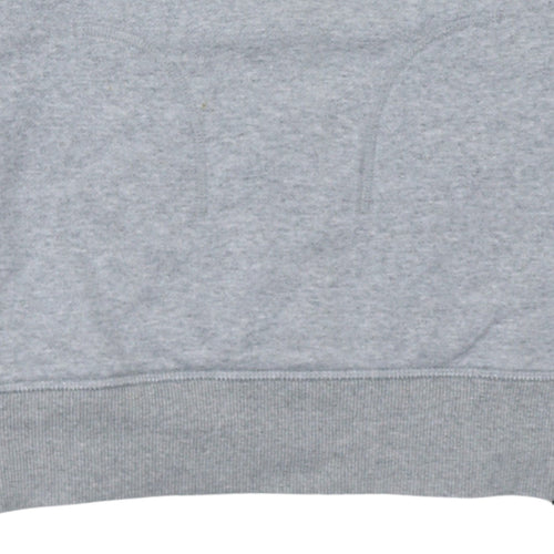 Adidas Mens Grey Crew Neck Pullover Sweatshirt Size M