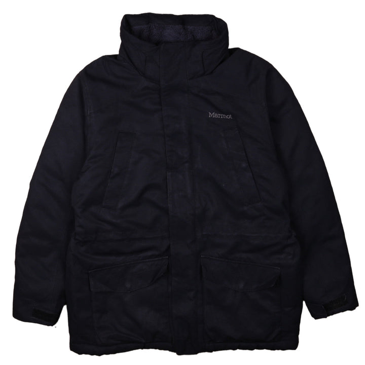 Marmot Men's Black XL Parka Jacket Waterproof Windproof Winter Coat