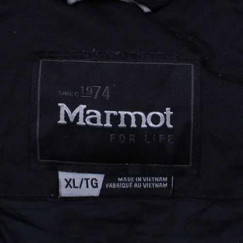 Marmot Men's Black XL Parka Jacket Waterproof Windproof Winter Coat