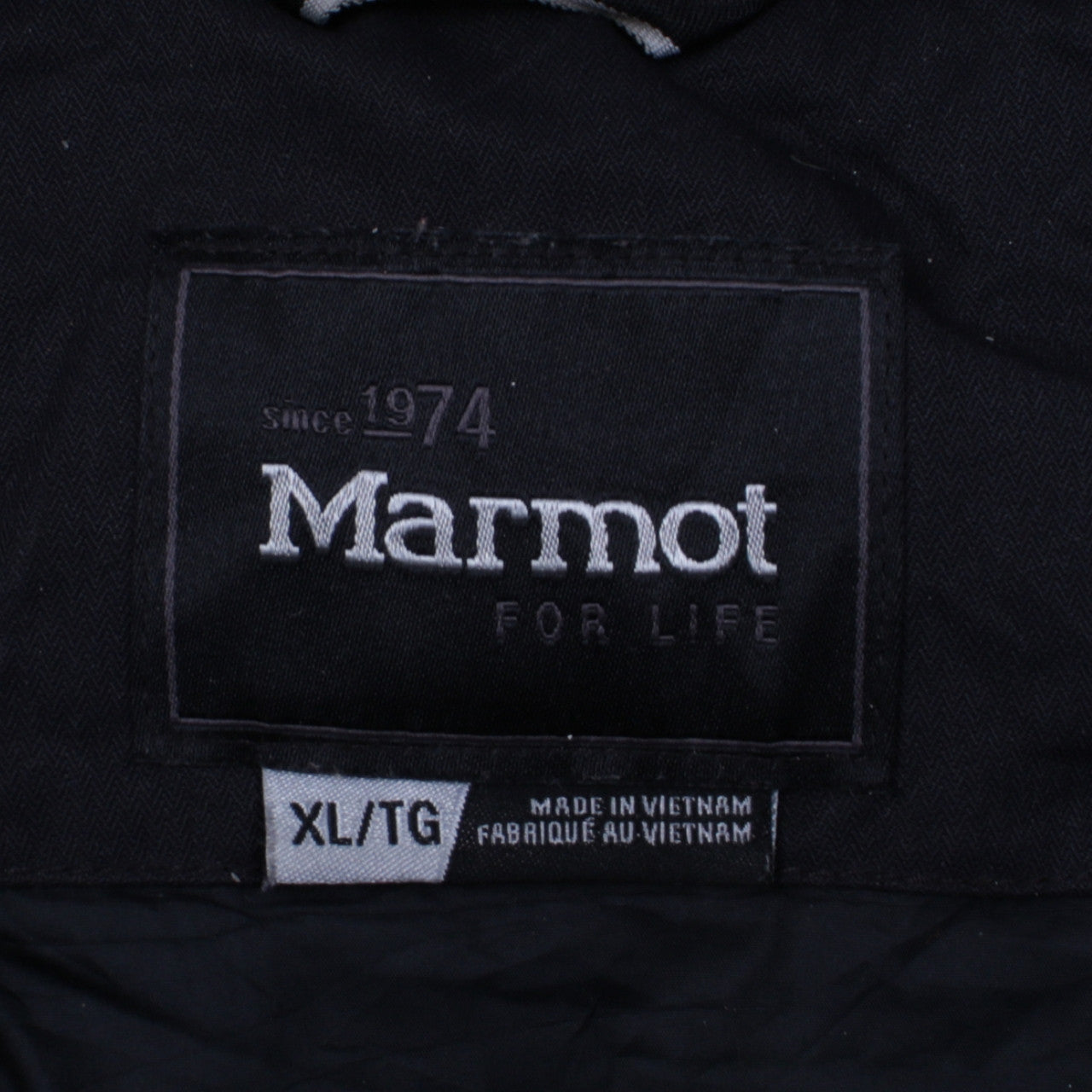 Marmot Men's Black XL Parka Jacket Waterproof Windproof Winter Coat