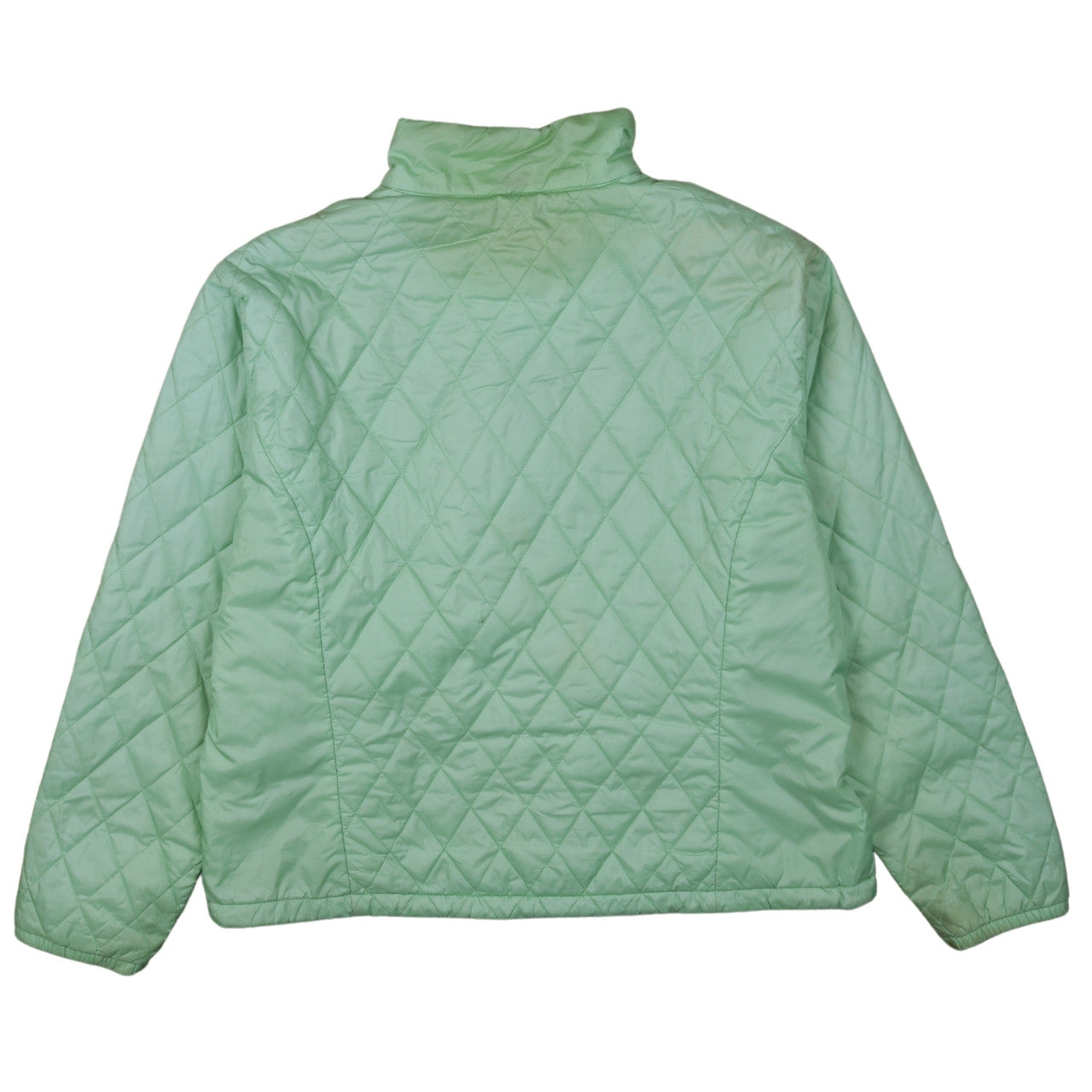 L.L.Bean Women's Green Quilted Polyester Jacket Size L