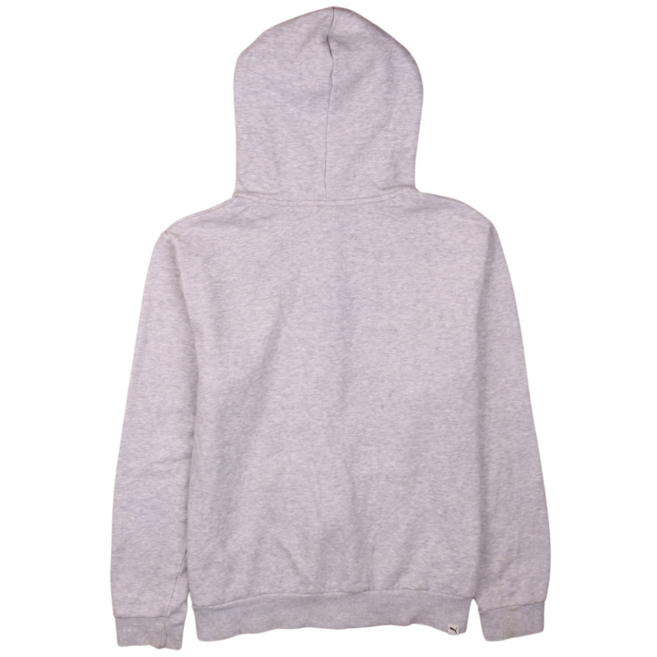 Puma Women's Grey Full Zip Hoodie Size 14 L Hooded Sweatshirt