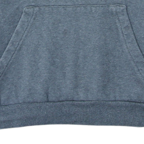 Adidas Men's Grey Pullover Hoodie XS Logo Fleece Sweatshirt