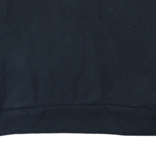 PUMA Men's Black Pullover Hoodie M Logo Fleece Sweatshirt