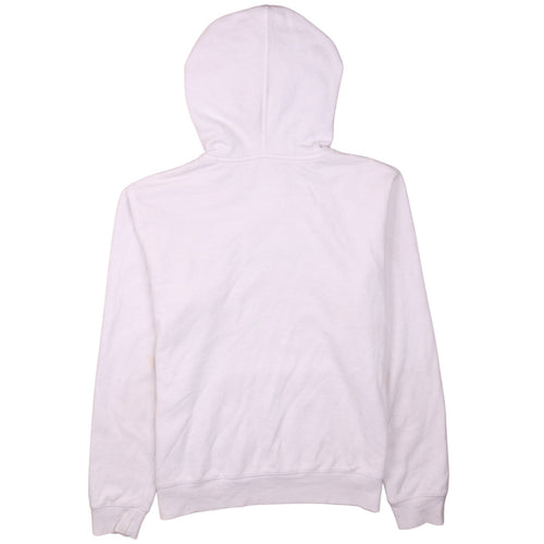 Champion Men's White XL Pullover Hoodie with Embroidered Logo