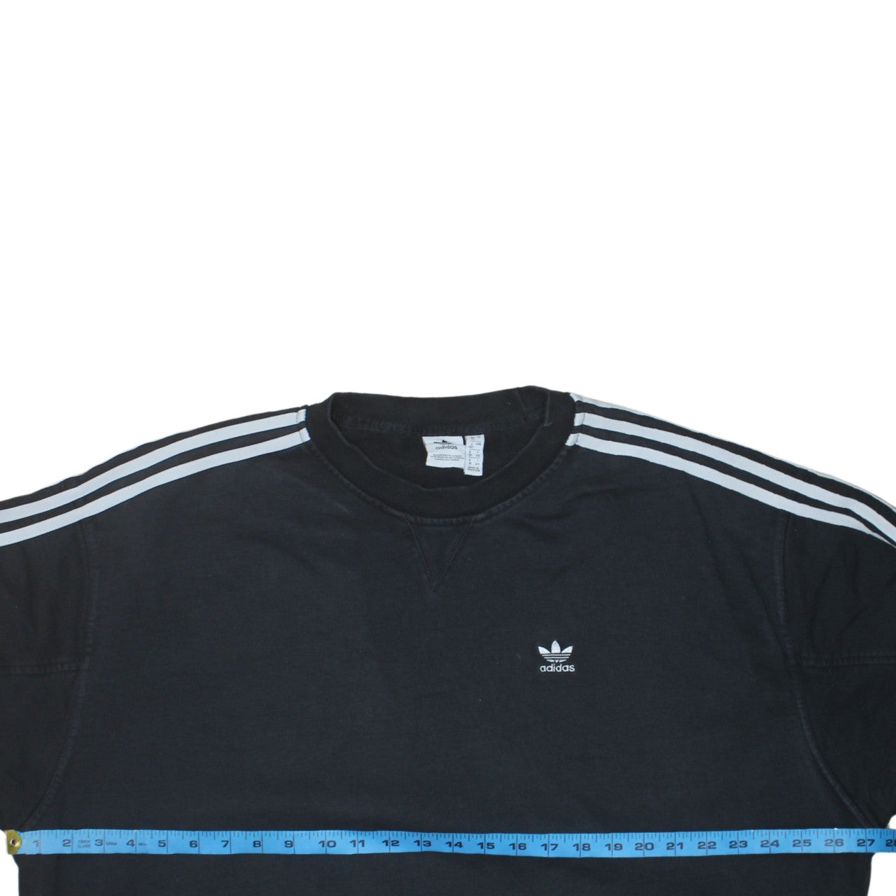 Adidas Women Black Size 12 Crew Neck Pullover Sweatshirt