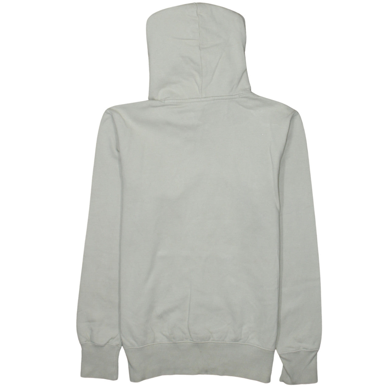 Champion Men's Beige Small Pullover Hoodie with Logo Front