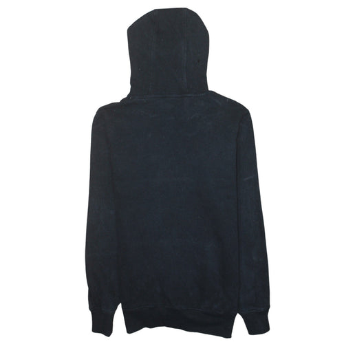 Ellesse Women Black UK 10 Pullover Hoodie Sport Logo Sweatshirt