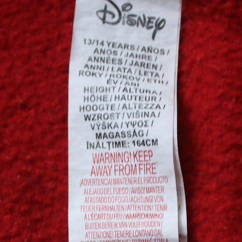 Disney at Primark Girls Red Mickey Mouse Sequin Christmas Sweatshirt 13-14 Years