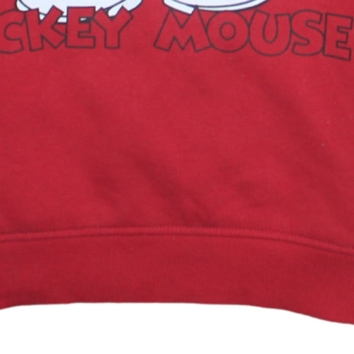Disney at Primark Girls Red Mickey Mouse Sequin Christmas Sweatshirt 13-14 Years