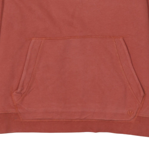 Fat Face Men's Brown Pullover Hoodie M Regular Fit Cotton Blend
