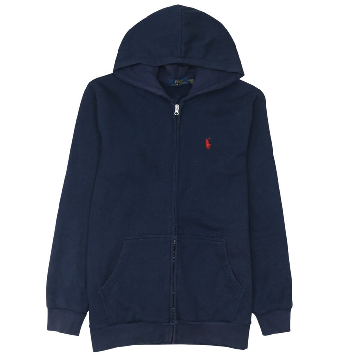 Ralph Lauren Men’s Blue Full Zip Hoodie Size L Classic Fit