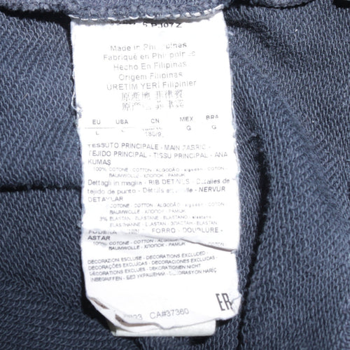 Emporio Armani EA7 Men's Blue Full Zip Hoodie Size L