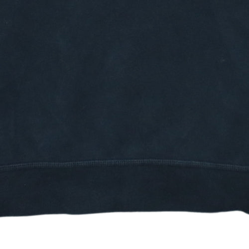 Nike Mens Black Small Crew Neck Pullover Sweatshirt