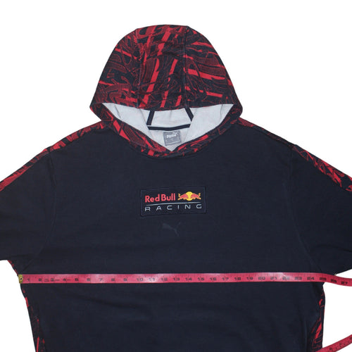 Puma Red Bull Racing Men's Blue XL Pullover Hoodie