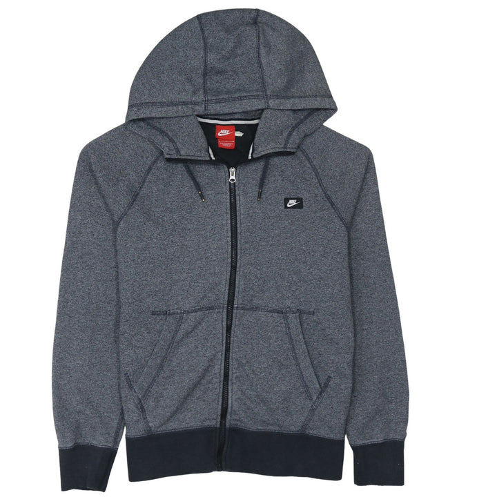 Nike Men's Grey Full Zip Hoodie Size M Regular Fit