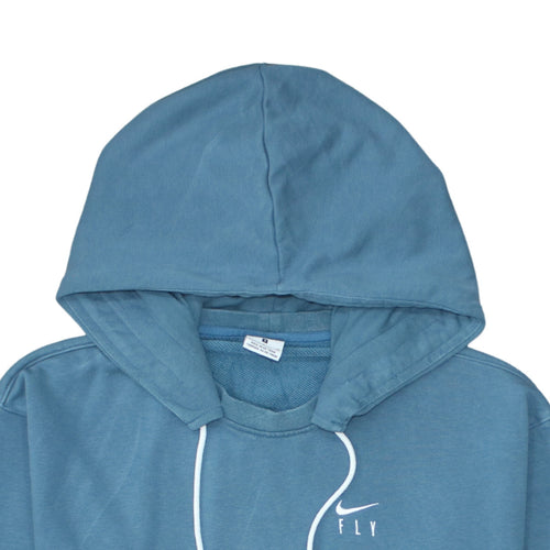 Nike Men's Blue Dri-Fit Fly Pullover Hoodie Size S