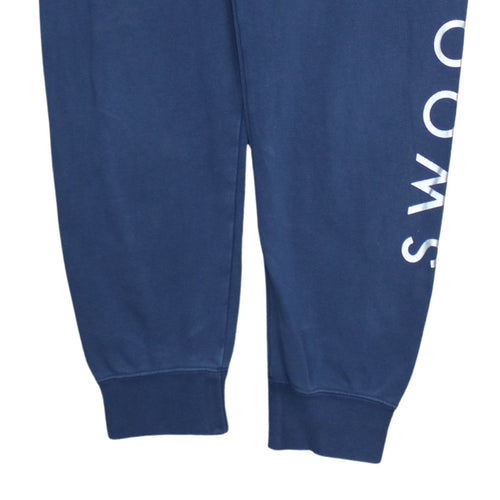 Nike Men's Blue Swoosh Logo Sweatpants Joggers M