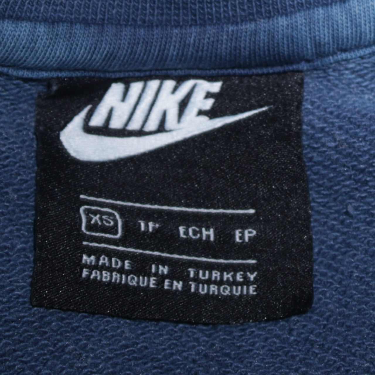 Nike Men's Blue XS Crew Neck Graphic Pullover Sweatshirt