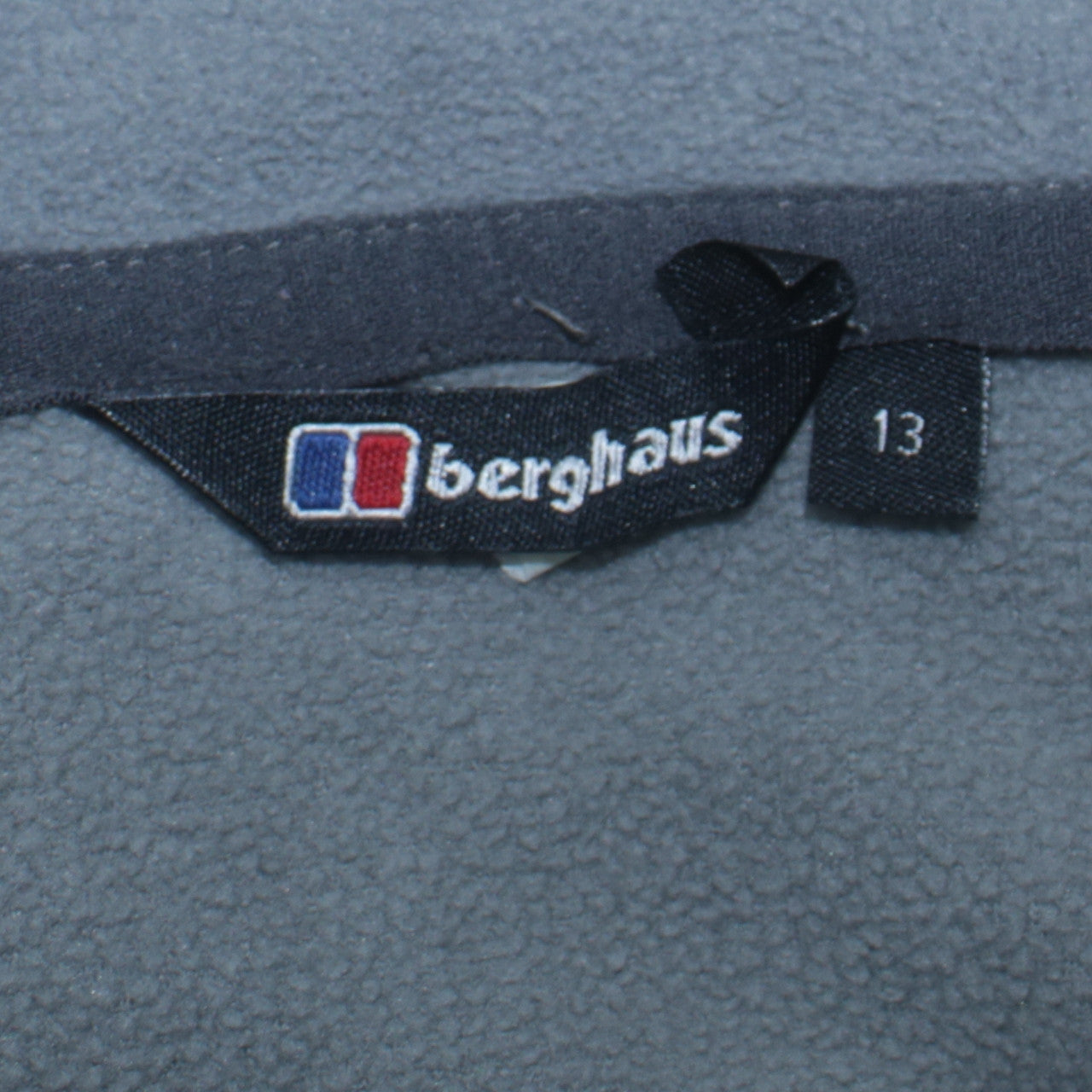 Berghaus Men's Grey Full Zip Hooded Fleece Jacket L
