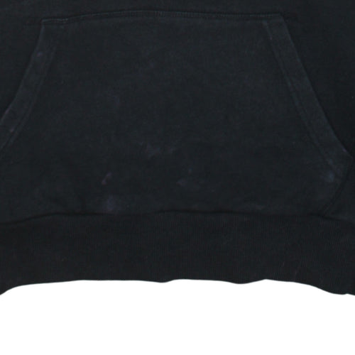 Ellesse Men's Black Pullover Hoodie M Retro Logo Sportswear