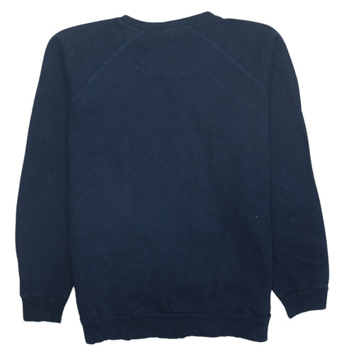 River Island Men’s Blue Pullover Sweatshirt S Love Yourself Graphic