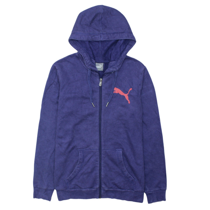 Puma Womens Purple Full Zip Hoodie XL Size 16 Casual Sportswear