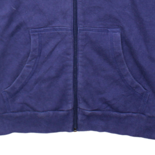 Puma Womens Purple Full Zip Hoodie XL Size 16 Casual Sportswear