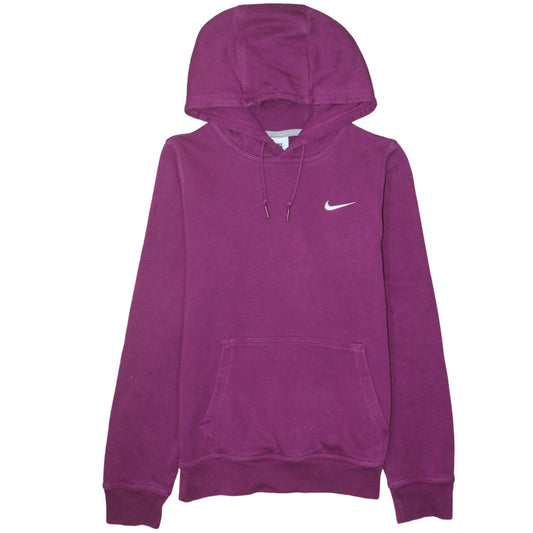 Nike Womens Purple Pullover Hoodie XS Hooded Sweatshirt Casual