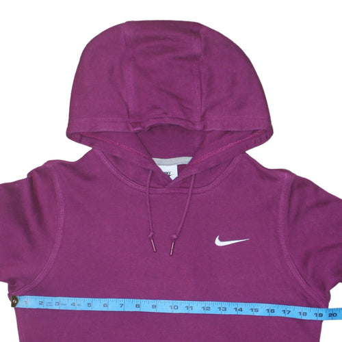 Nike Womens Purple Pullover Hoodie XS Hooded Sweatshirt Casual
