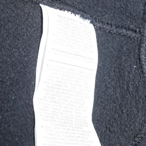 Nike Men's Black Pullover Hoodie Size S Regular Fit Fleece
