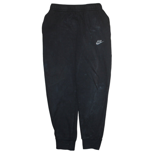 Nike Men’s Black Fleece Sweatpants Size M Tapered Fit Joggers