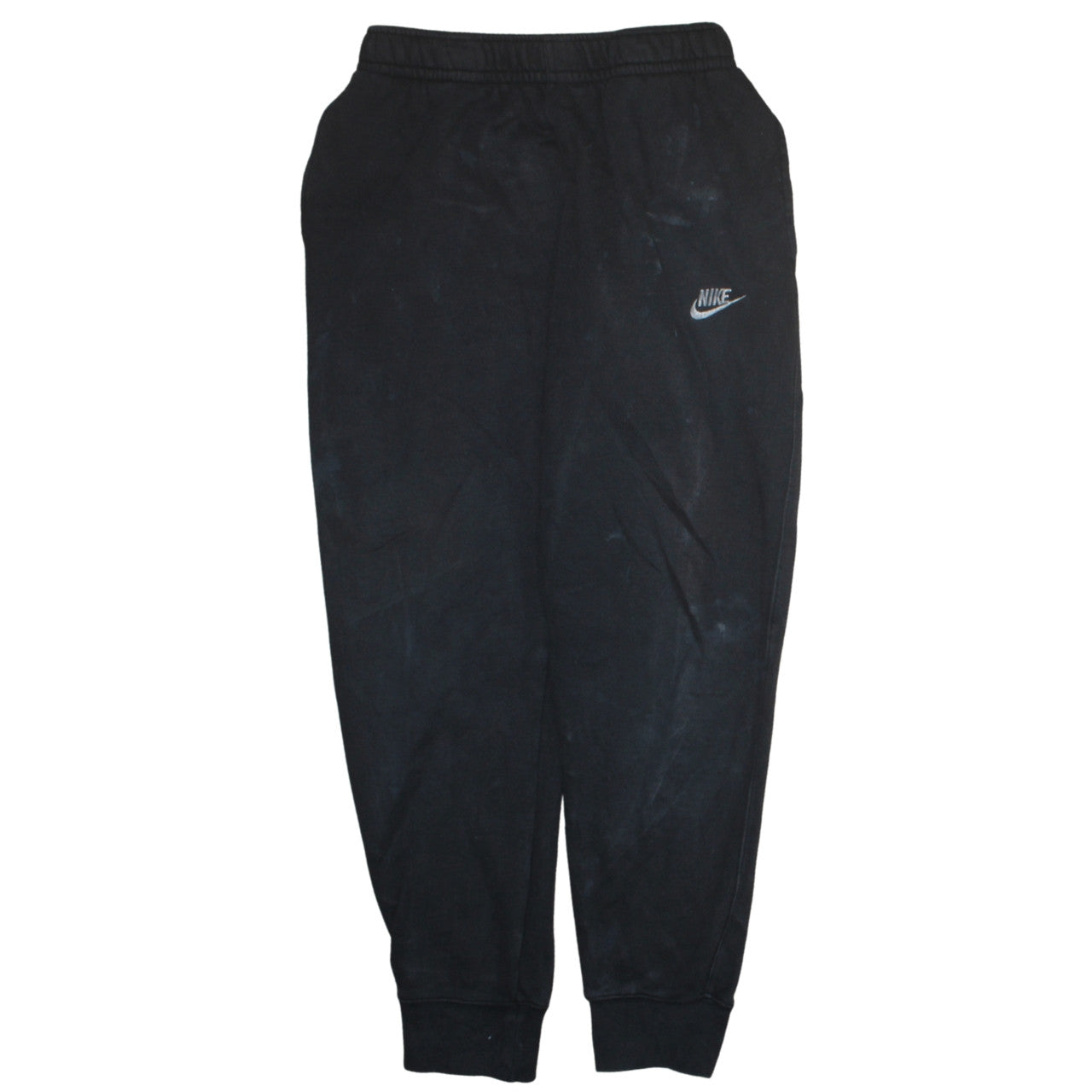 Nike Men’s Black Fleece Sweatpants Size M Tapered Fit Joggers