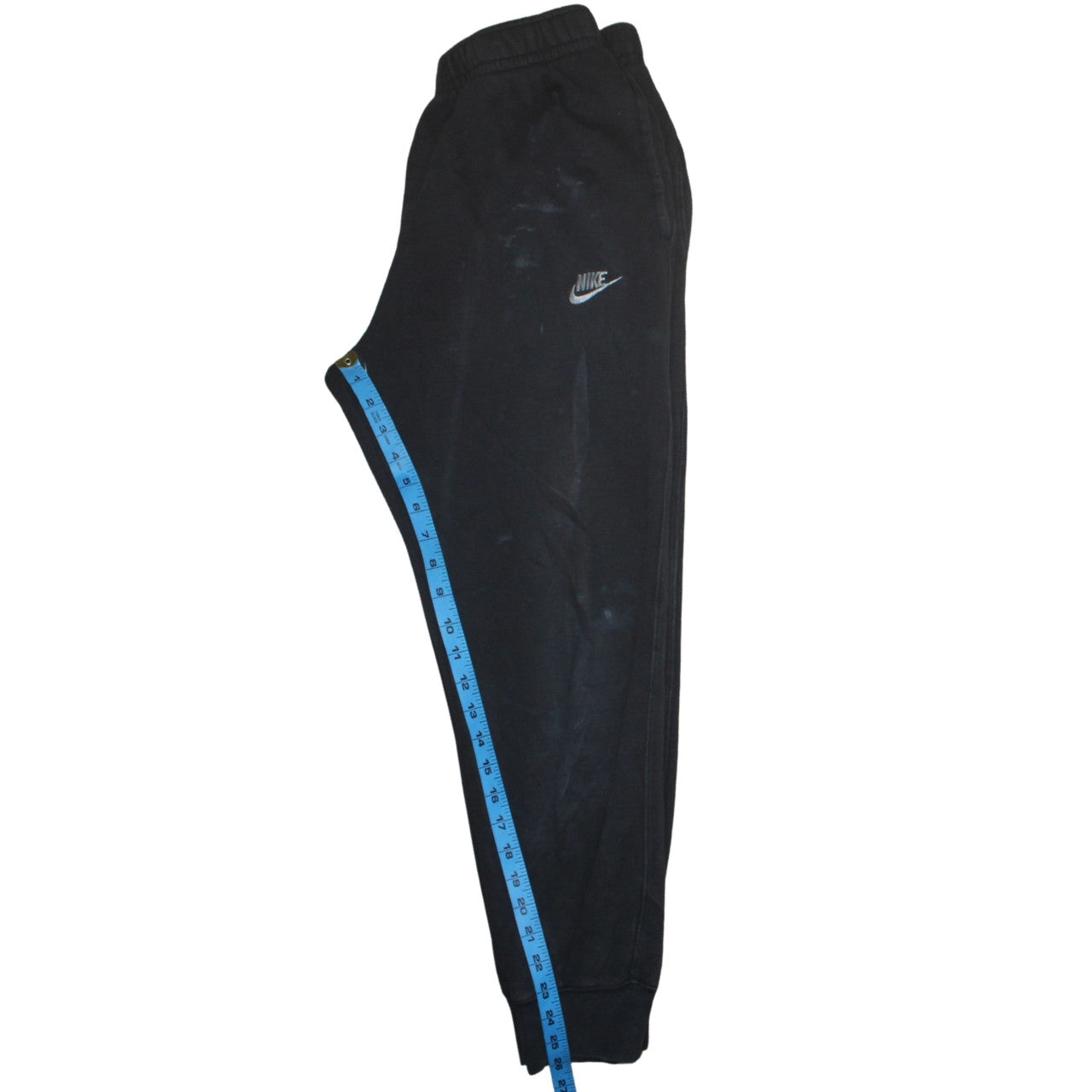 Nike Men’s Black Fleece Sweatpants Size M Tapered Fit Joggers