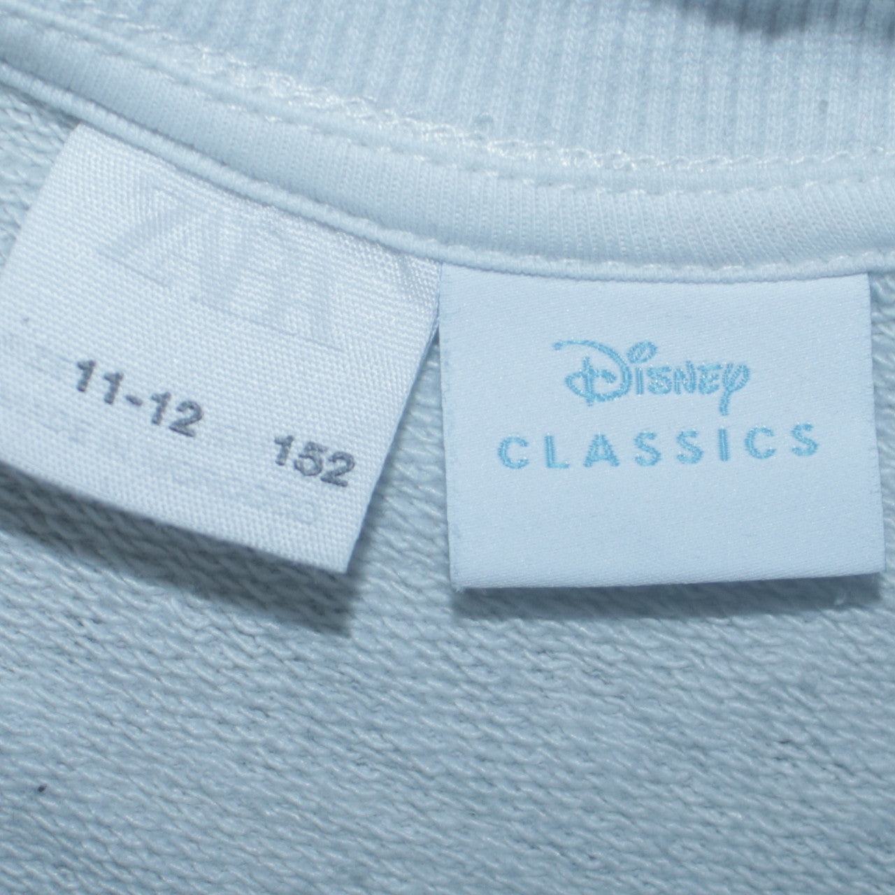 ZARA Girls White Disney Stitch & Angel Graphic Pullover Sweatshirt 11-12 Years