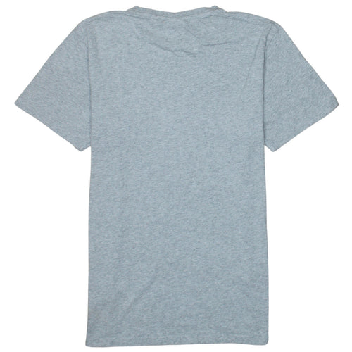 Ellesse Womens Grey Logo Basic T-Shirt UK 8 Short Sleeve Cotton