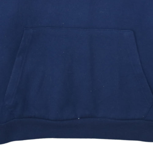 Fila Womens Navy Blue XL Pullover Hoodie Sweatshirt