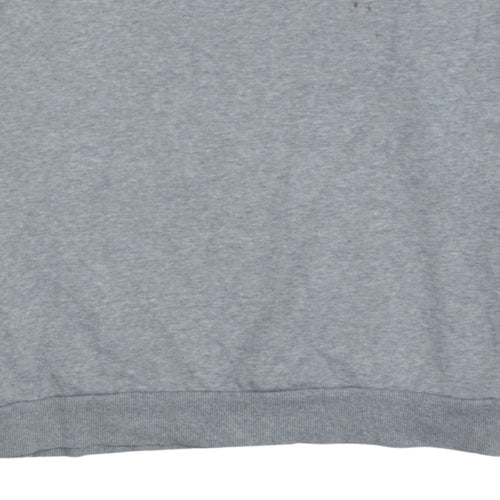 Puma Men’s Grey XL Pullover Crew Neck Logo Sweatshirt