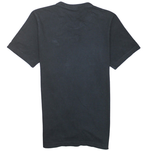 Nike Men's Black Small Logo Crew Neck Cotton T-Shirt