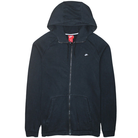 Nike Men's Black Full Zip Hoodie Size L Regular Fit