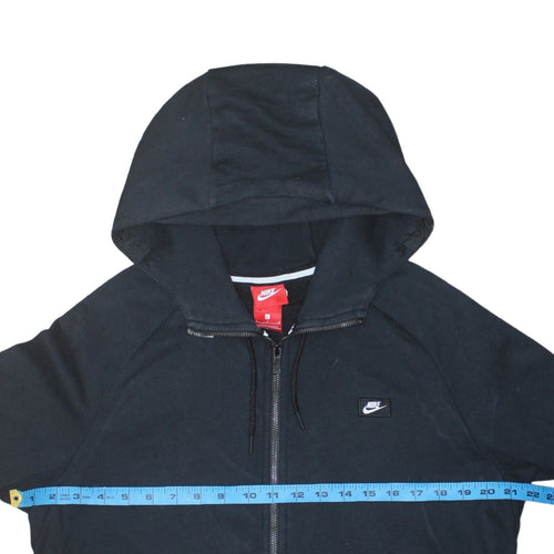 Nike Men's Black Full Zip Hoodie Size L Regular Fit