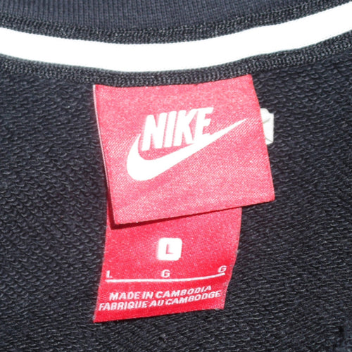 Nike Men's Black Full Zip Hoodie Size L Regular Fit