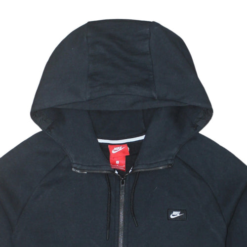 Nike Men's Black Full Zip Hoodie Size L Regular Fit
